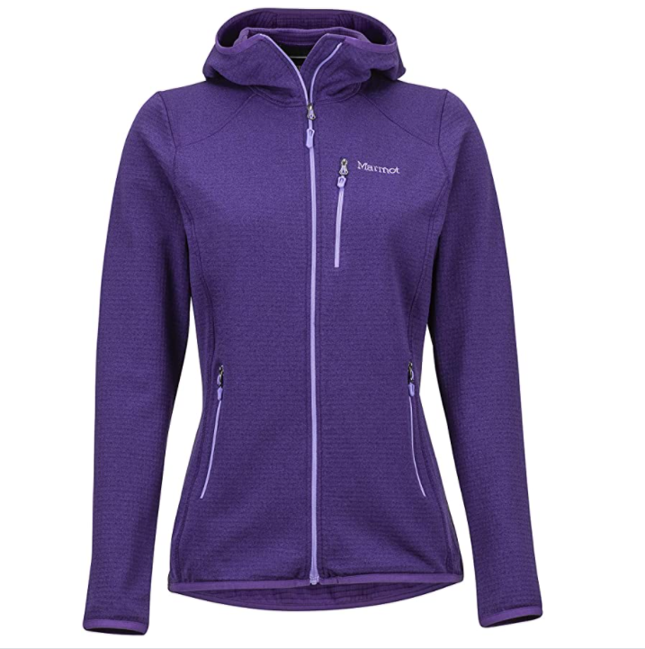 S码，Marmot 土拨鼠 Preon Hoody  女士连帽夹克 89780 （紫色）525.7元