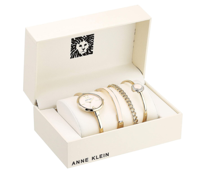 Anne Klein 安妮克莱因 AK/3290LPST 施华洛世奇 女士手链手表套装新低268.02元