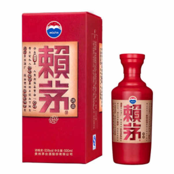 88VIP会员，MOUTAI 茅台 赖茅 端曲 53度酱香型白酒 500ml*6瓶995.6元包邮（165.93元/件）