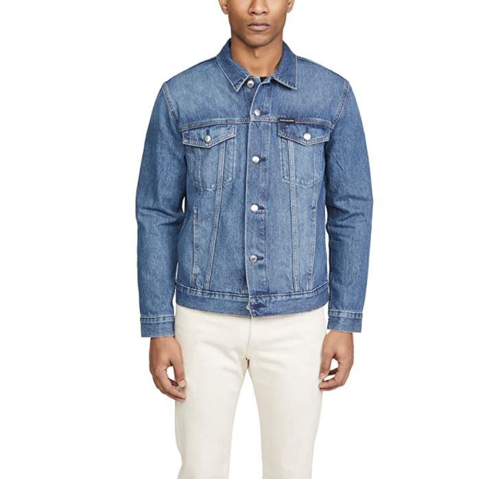 Calvin Klein 卡爾文·克萊恩 男士牛仔夾克 41J5216261.5元