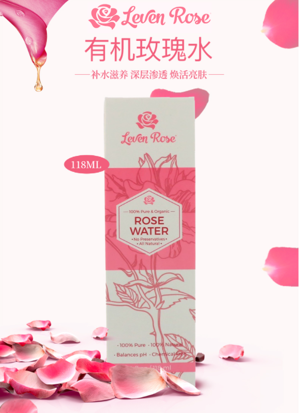 Leven Rose 有机天然玫瑰爽肤水 118ml152.47元