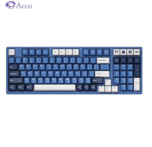 PLUS会员， Akko 艾酷 3098 DS 海洋之星 机械键盘 98键 V2蓝轴259元包邮（需领券）