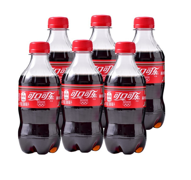 <span>白菜！</span>Coca Cola 可口可乐  汽水 碳酸饮料 300ml*6瓶 多款可选新低4.9元包邮（需拼购）