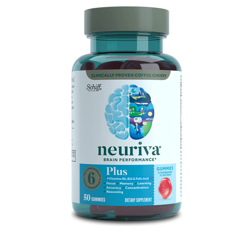 Schiff 旭福 Neuriva Plus 加强版脑动力软糖 草莓味 50粒176.01元