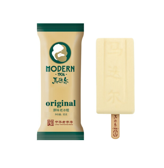 馬迭爾 經(jīng)典系列 雪糕冰激凌 原味 85g*6支+贈(zèng)1支新低39元（需領(lǐng)券）