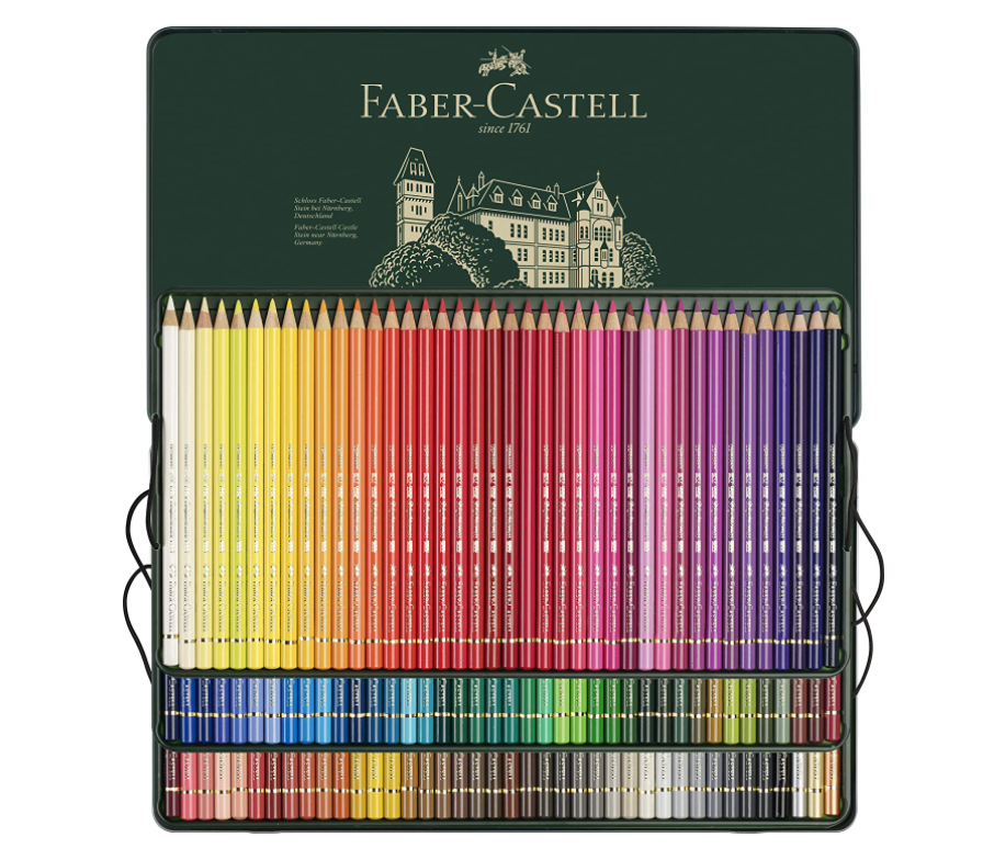 销量第一，Faber-Castell 辉柏嘉 艺术家级120色油性彩色铅笔 绿铁盒装新低848.58元（天猫旗舰店2340元）