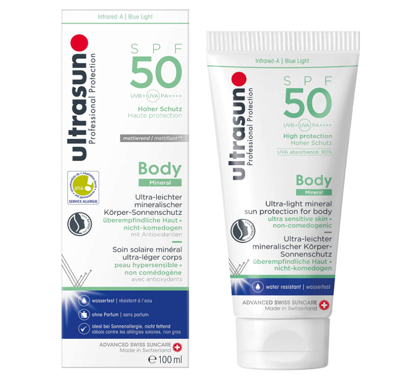 Ultrasun 优佳 Body Mineral 矿物质身体防晒乳 SPF50 100ml114.15元