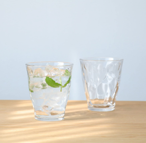 日本制造，ADERIA 阿德利亚 Plaire玻璃杯水杯 S6277 310ml*4个新低46元