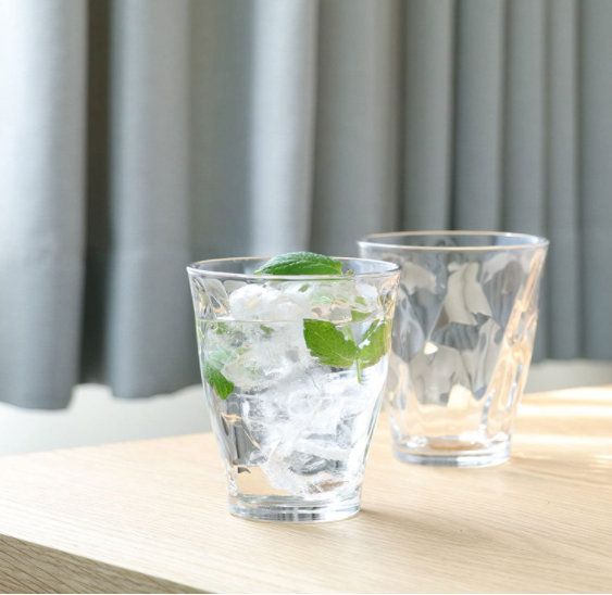 日本制造，ADERIA 阿德利亚 Plaire玻璃杯水杯 S6277 310ml*4个新低50.15元（可3件9折）