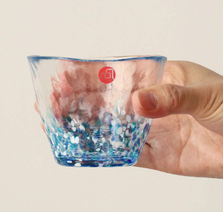 日本制造，Aderia 津轻系列 手工玻璃杯 紫阳花  F71869 175mL86.21元（可3件9折）