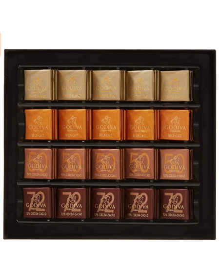 GODIVA 歌帝梵 经典系列巧克力礼盒 60片装/315g182.76元