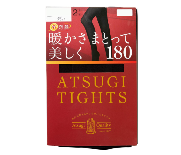 ATSUGI 厚木 180D保暖连裤袜 （含樱花保湿因子）TL20002P 2双装124.98元（天猫折后218元）