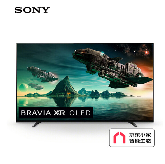 PLUS会员，SONY 索尼 55英寸4K超高清OLED全面屏电视 XR-55A80J新低7809元包邮（赠2年延保）