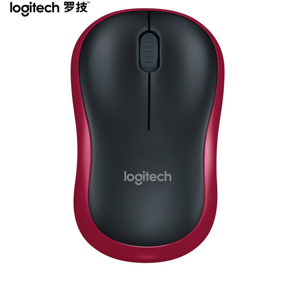 Logitech 罗技 M186无线光学鼠标 3色53元包邮