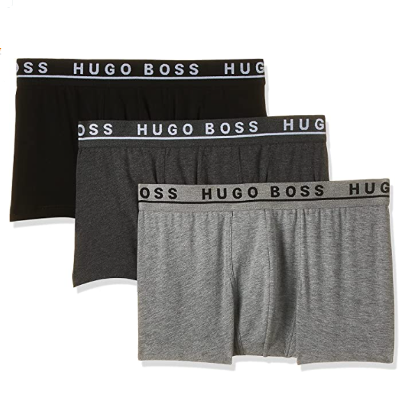 Hugo Boss 雨果·博斯 男士平角内裤 50325403 3条装167元