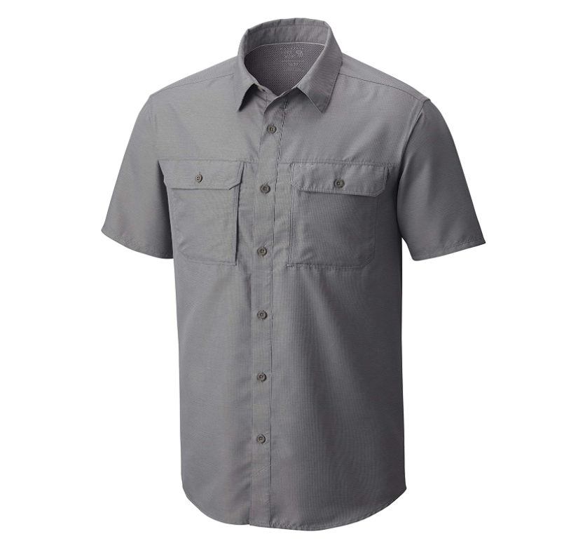 Mountain Hardwear 山浩  Canyon 峡谷系列 UPF50男士防晒速干短袖衬衫 1648771290.03元