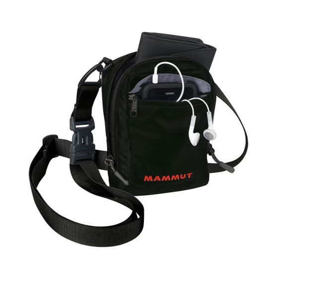 Mammut 猛犸象 Tasch 中性多功能单肩包 黑色2L   2520-00131新低88.5元（双重优惠）