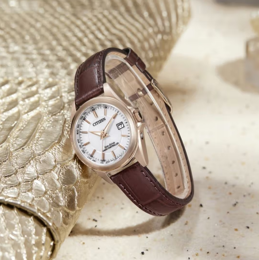 CITIZEN 西铁城 x 馨悦之旅系列 女士光动能电波腕表 EC1183-16A1273.19元（京东自营折后3450元）