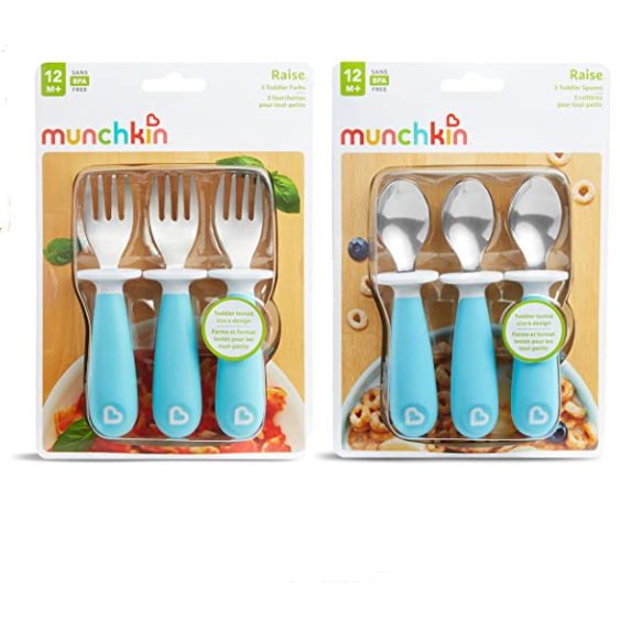 Munchkin 满趣健 儿童短柄叉勺餐具套装 6支装新低59.01元
