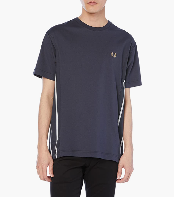 <span>白菜！</span>Fred Perry 佛莱德·派瑞 PANELLED 男士棉质短袖T恤 F1887新低214.91元