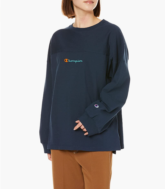 Champion 冠軍 CW-V403 女士純棉刺繡圓領(lǐng)套頭衛(wèi)衣195.09元