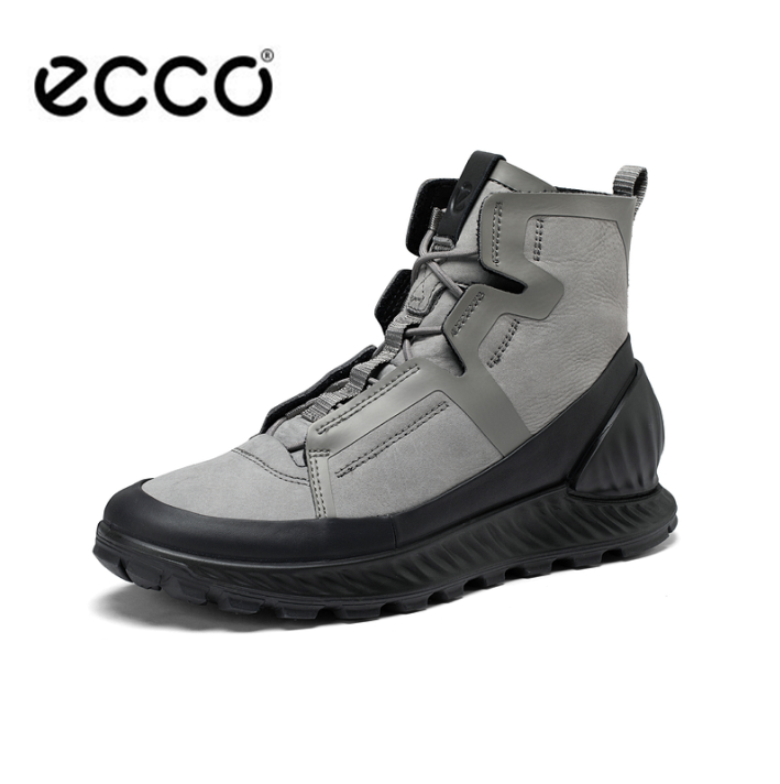 22新款秋季，ECCO 爱步 Exostrike Stealth 突破 男士高帮轻便减震运动鞋 833964797.4元（天猫折后2467元）