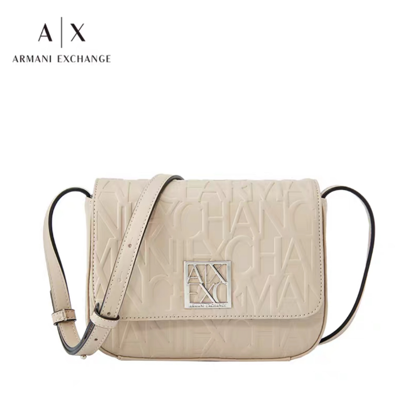 A|X Armani Exchange 阿玛尼副牌 女士金属扣小方包单肩包418.37元