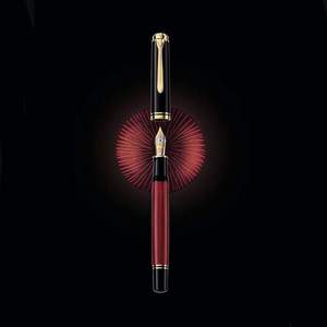 Pelikan 百利金 Souveran帝王系列 M800 18K金钢笔 红色