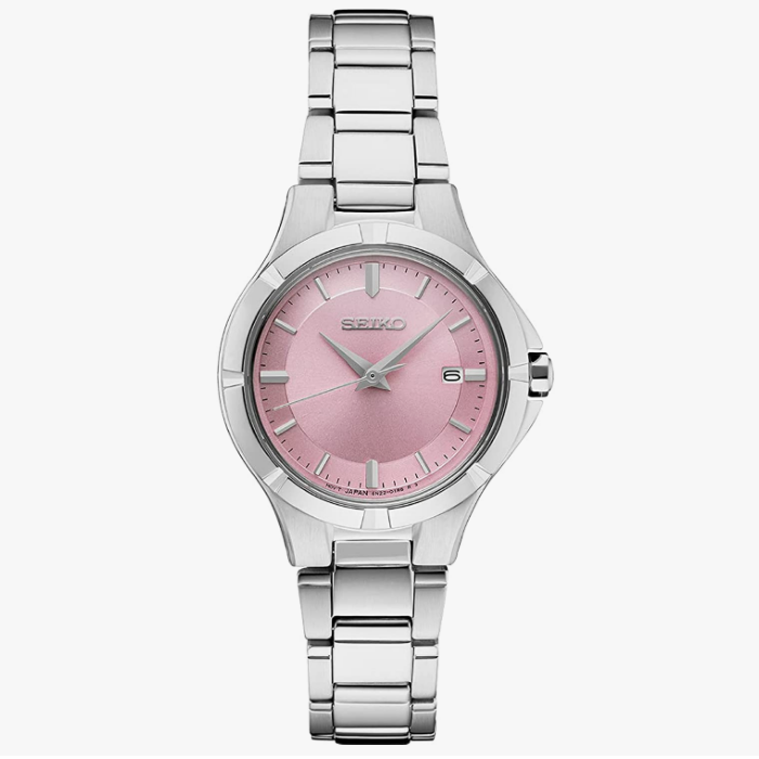 Seiko 精工 Essentials系列 女士鋼帶石英表 SUR413881.47元