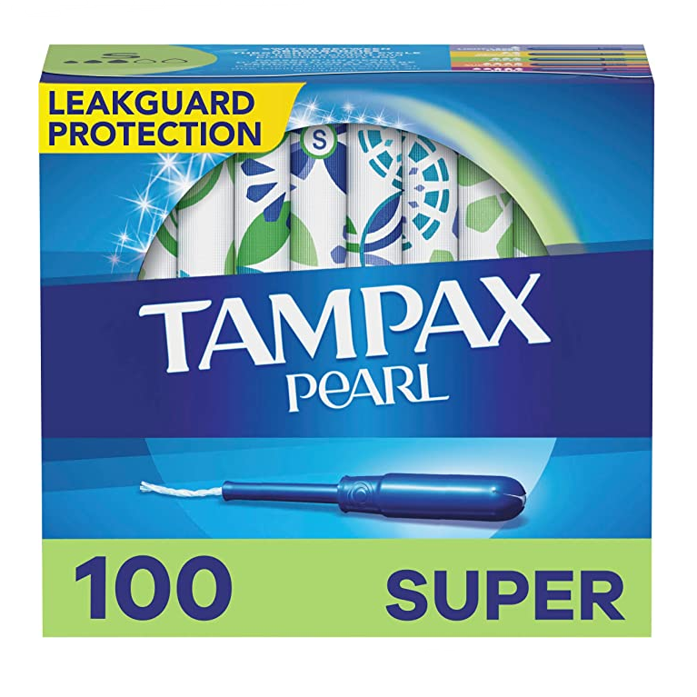 Tampax 丹碧丝 珍珠系列 塑胶导管卫生棉条 大吸收量版 100支126.1元