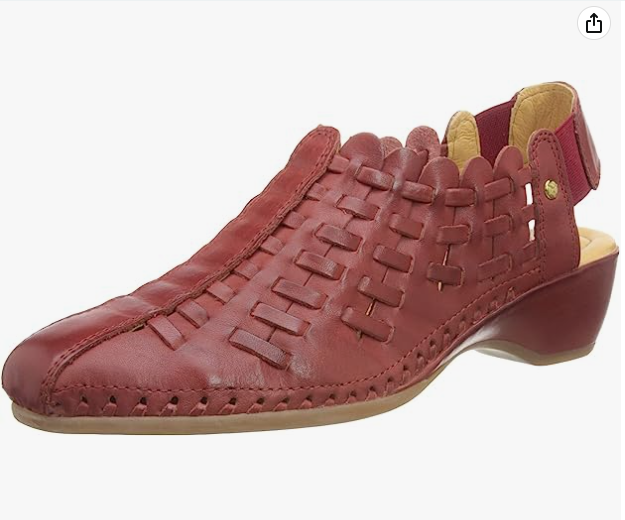 Pikolinos 西班牙派高雁 Romana 女士头层牛皮编织凉鞋497.38元（天猫折后1481元）