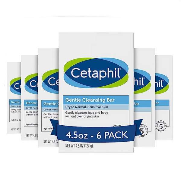 Cetaphil 丝塔芙 温和洁面皂  127g*6块新低63.04元