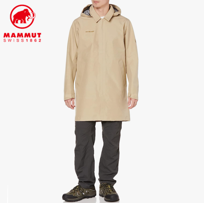 Mammut 猛犸象 Gore-Tex Utility 男士中长款GTX防水硬壳冲锋衣1010-301001642.45元