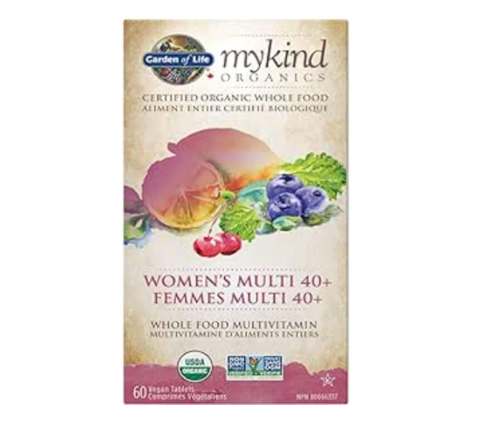 Garden of Life 生命花园 Mykind 40+中年女士复合维生素 60粒224.99元（天猫折后399元）