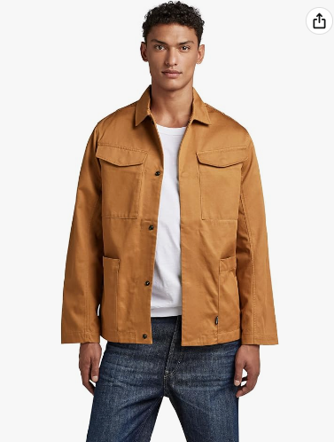 G-STAR RAW 2023年秋季新品Chore男士衬衫式夹克外套 D22936530.22元（天猫旗舰店1848元）