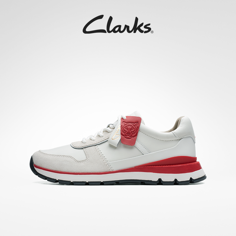 Clarks 其乐MOVELITE LACE 跃动系列 男士牛皮轻量缓震休闲鞋493元包邮（双重优惠）