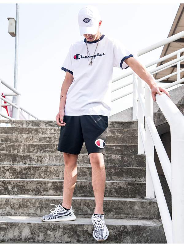 Champion 冠軍牌 男士純棉運(yùn)動(dòng)短褲 85653G66.21元