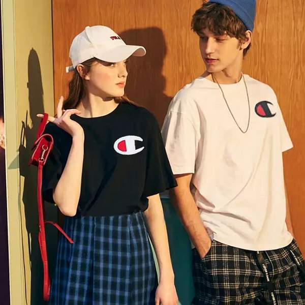 Champion 冠軍  男女款L0GO純棉短袖T恤 多款89元包郵包稅（立減）
