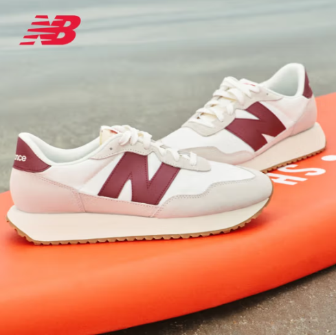 New Balance 237系列 男女同款复古休闲鞋 MS237SB新低244.33元包邮