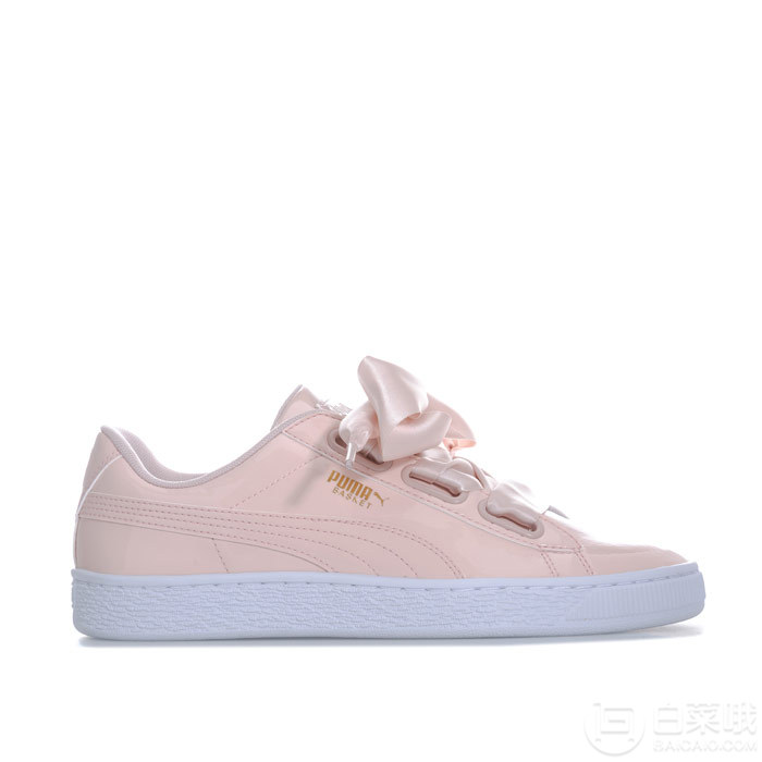 PUMA 彪马 Suede Heart Satin 女士蝴蝶结 休闲运动鞋 *3双到手203元/双（凑单包邮）