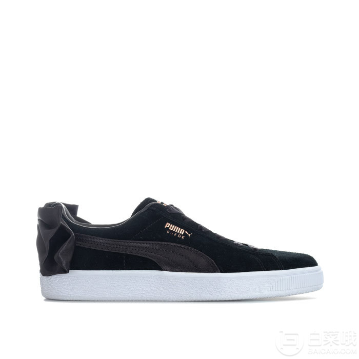 PUMA 彪马 Suede Heart Satin 女士蝴蝶结 休闲运动鞋 *3双到手203元/双（凑单包邮）