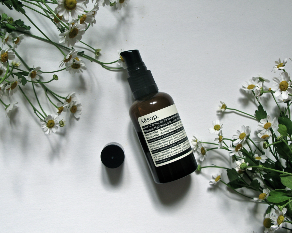 AESOP 伊索 中性款 藍甘菊保濕水潤面膜 60ml*4件免費直郵到手806.52元（折201.63元/件）