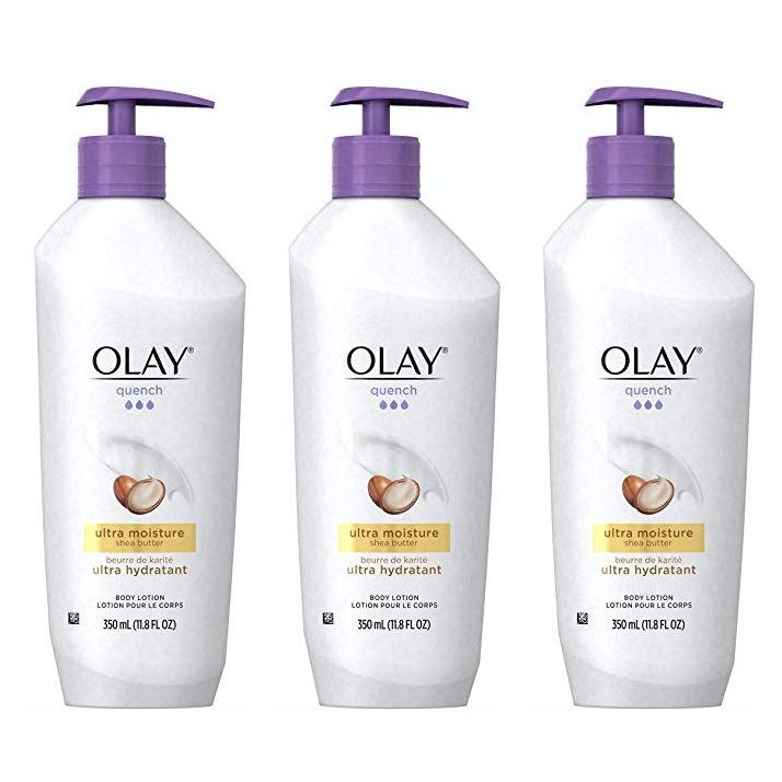 Olay 玉兰油 乳木果超滋润美白身体乳 350ml*3瓶装109.45元