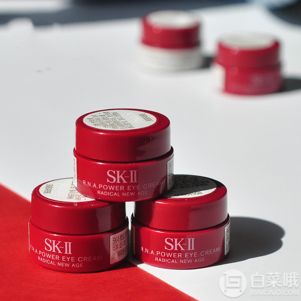 SK-II 微肌因修护焕采眼霜 大眼眼霜 2.5g*6件（共15g）新低274.55元包税包邮（双重优惠）