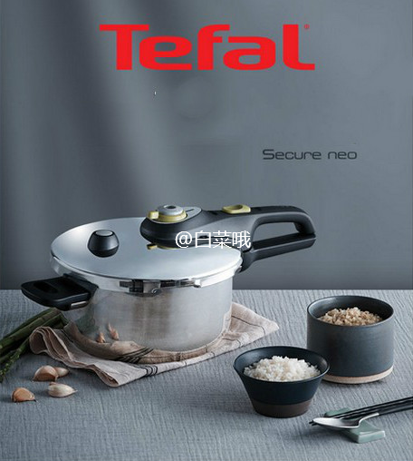 Tefal 特福 Secure Neo 高压锅6L（含笼架）P25307375.09元