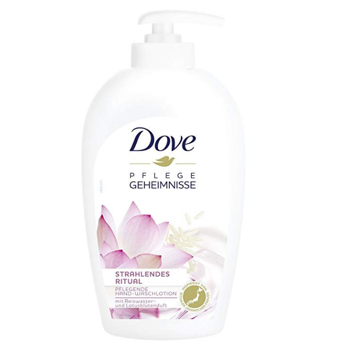 Dove 多芬 大米莲花洗手液 250ml*6件78.95元