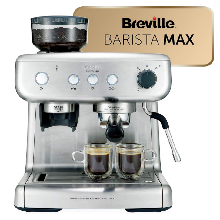 Breville 铂富 Barista Max VCF126X 半自动咖啡机新低2024.71元