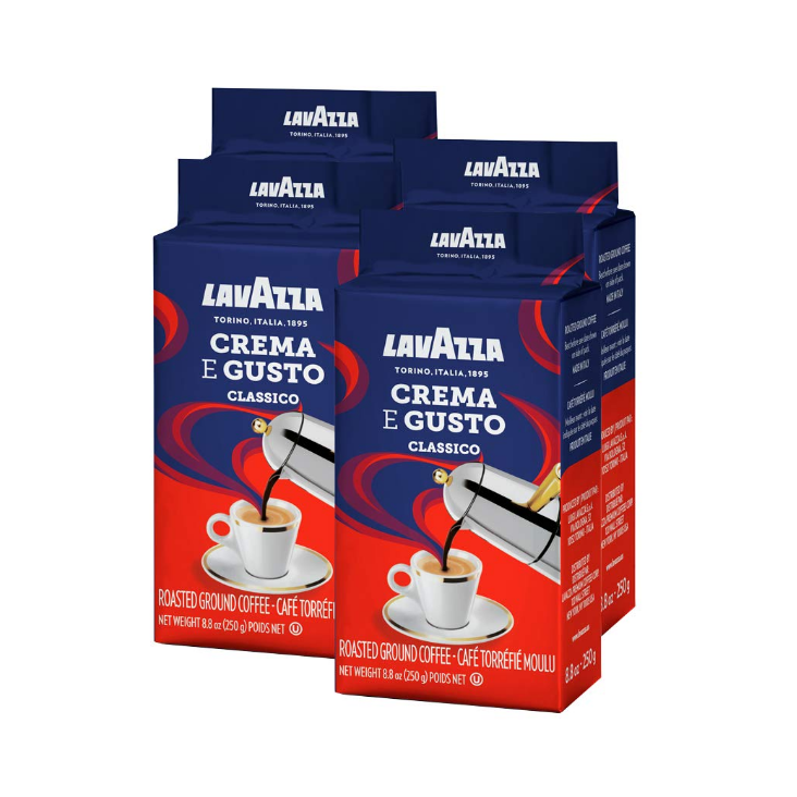 意大利进口，Lavazza 乐维萨 经典咖啡粉 250g*10袋折后259.73元（3件92折）