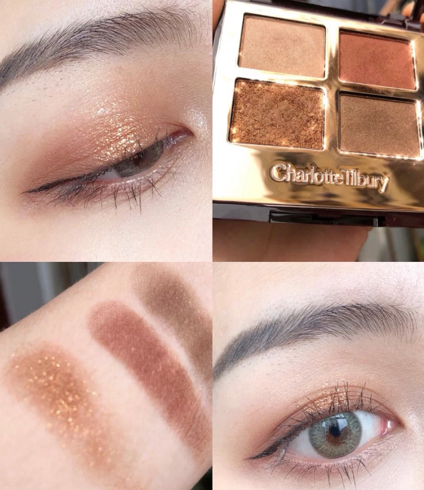 Charlotte Tilbury 四色奢彩眼影盘（赠精华小样）#the bella sofla沐光新低210元包邮包税（需领券）