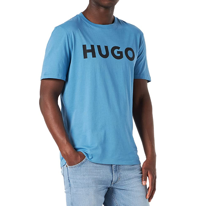 反季低价，HUGO Hugo Boss 雨果·博斯 Dolive 男士纯棉印花T恤50406203154.64元